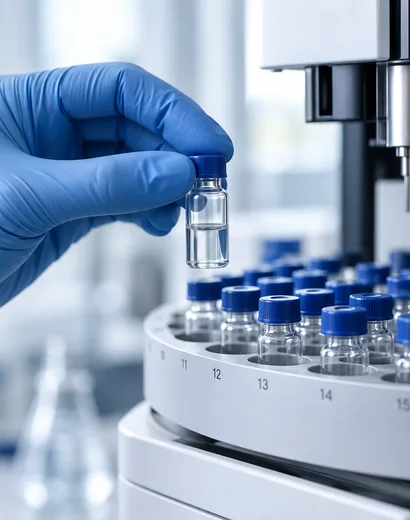 Chromatography sample analysis