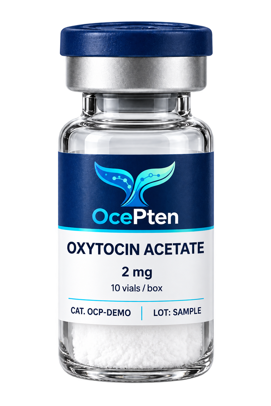 OcePten Oxytocin Acetate concept illustration